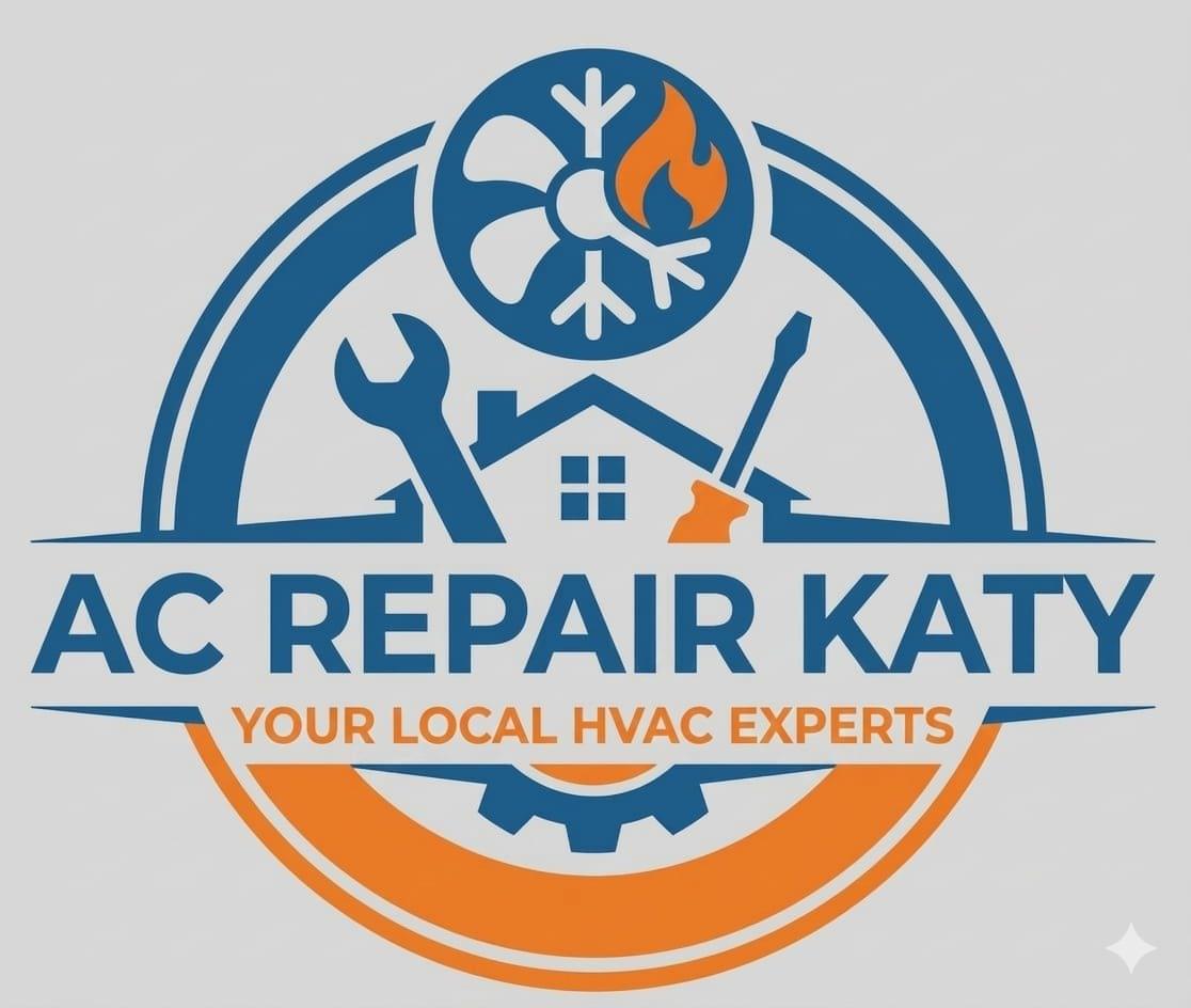 Ac repair Katy , logo design